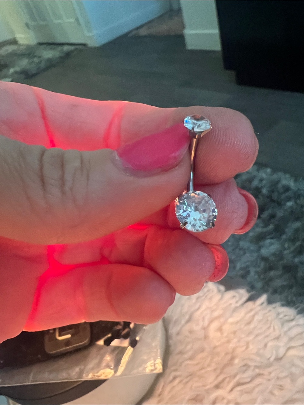 Stainless Steel Belly Ring✨ 14g Brand New!